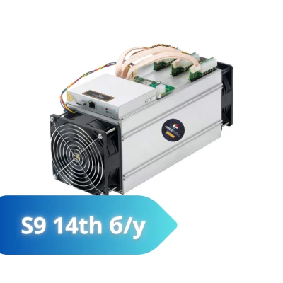 Antminer S9 14 th б/у – купить в Москве